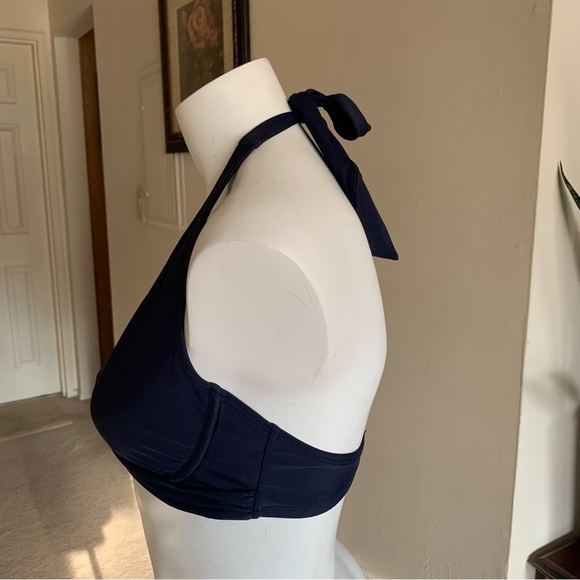 Athleta Navy Underwire Bikini Top - 36 B/C - Picture 4 of 11